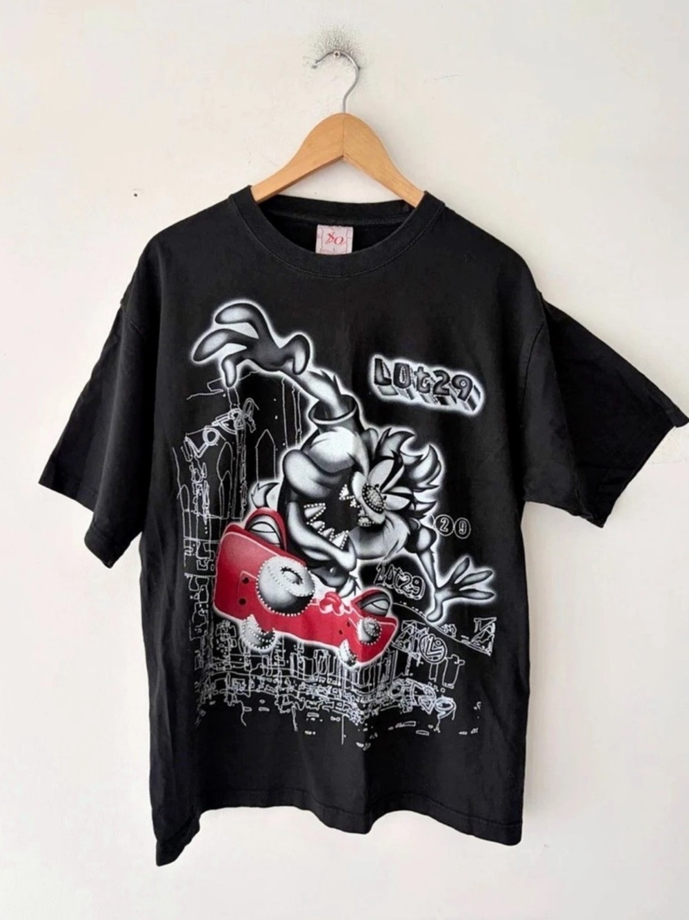 Vintage Lot 29 Looney Tunes Taz T-shirt Size L